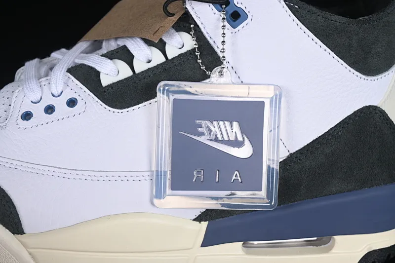All categories Air Jordan Jordan series basketball shoes Air Jordan 3 GX foreign trade version Air Jordan 3 Retro OG SP "Diffused Blue" AJ3 Joe 3 white and blue cement HV8571-100